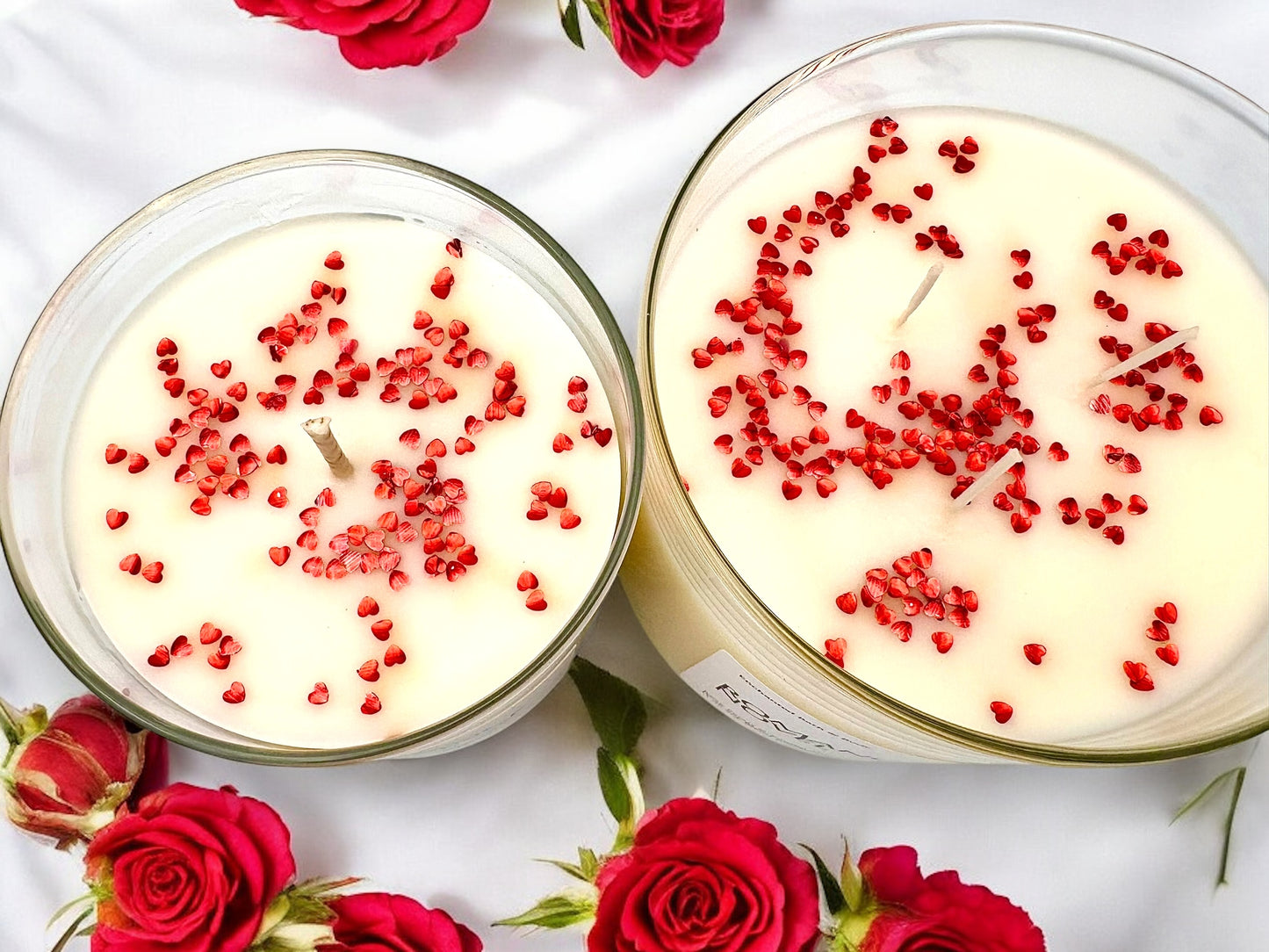 Romance Novel Candle